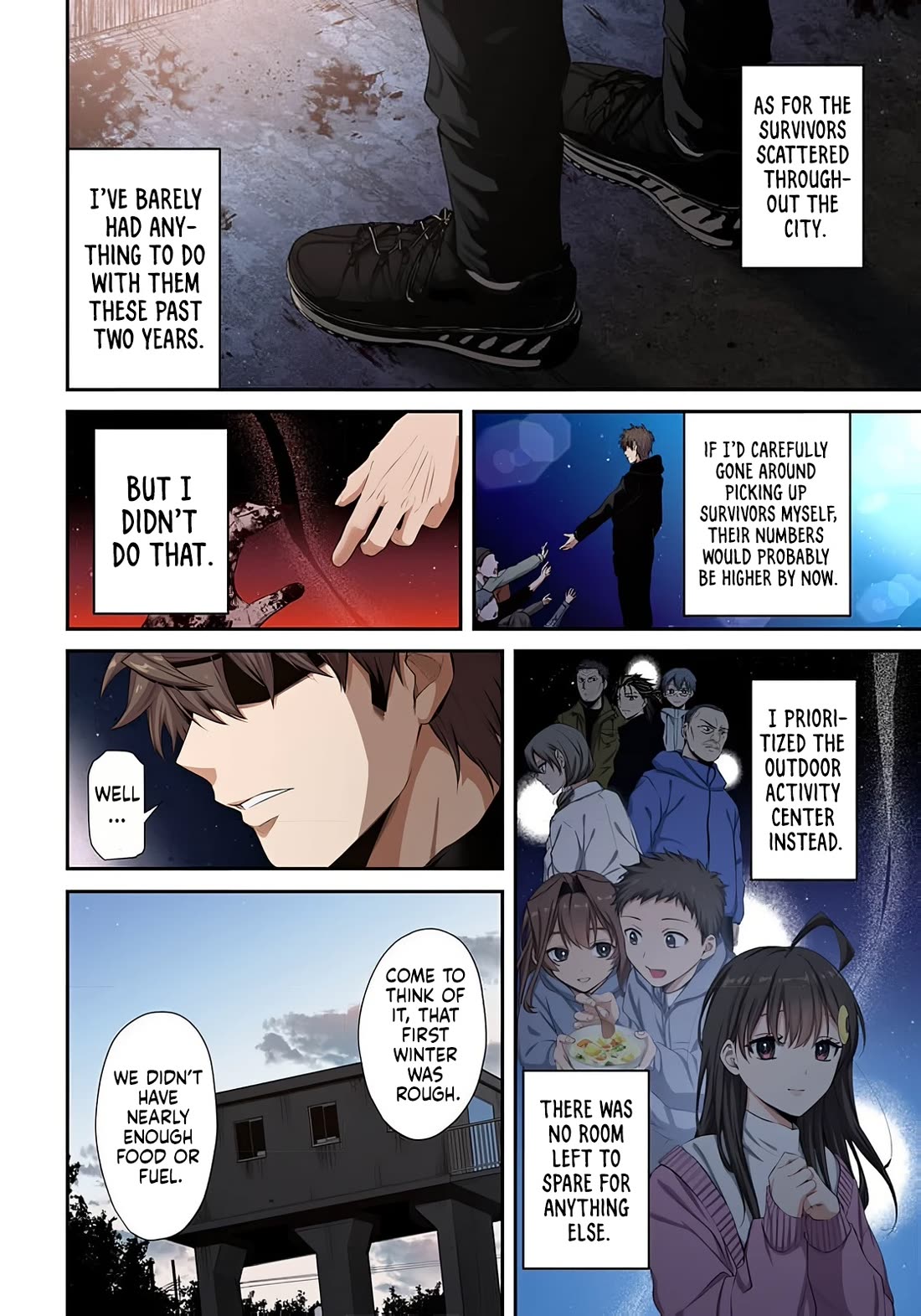 In A World Filled With Zombies, I’m The Only One They Won’t Attack Chapter 41 page 9 - Chapter 41: The Quiet City
