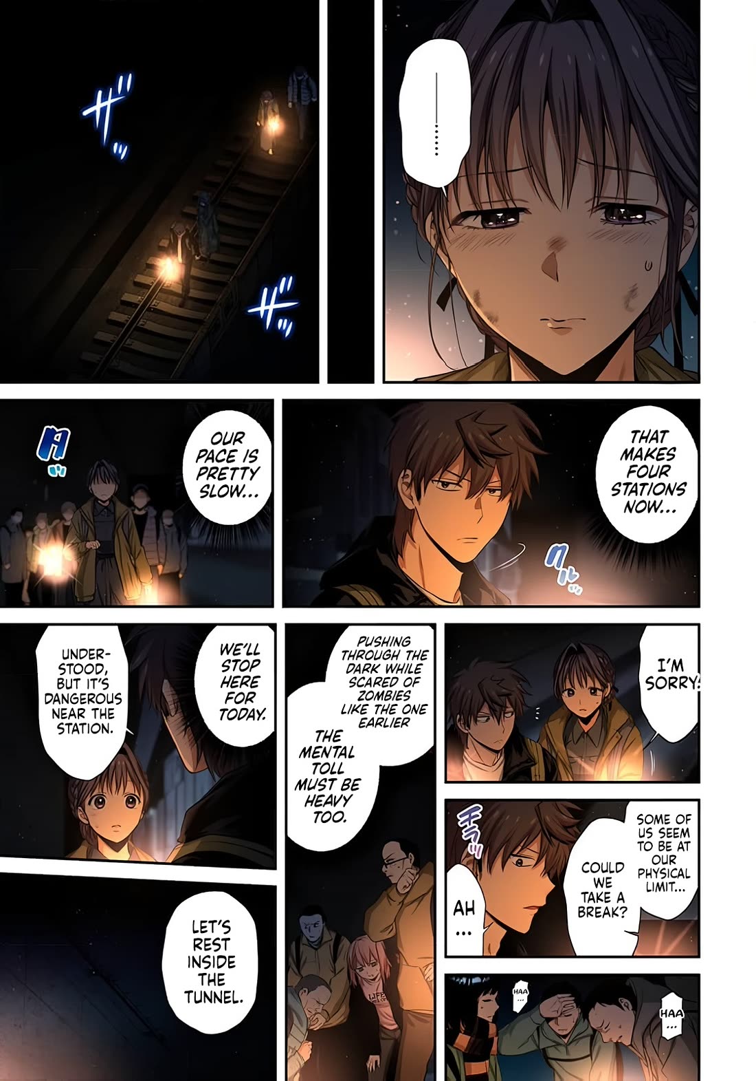 In A World Filled With Zombies, I’m The Only One They Won’t Attack Chapter 43 page 12 - Chapter 43: Underground