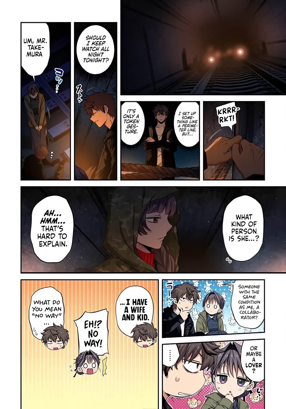 In A World Filled With Zombies, I’m The Only One They Won’t Attack Chapter 43 page 13 - Chapter 43: Underground