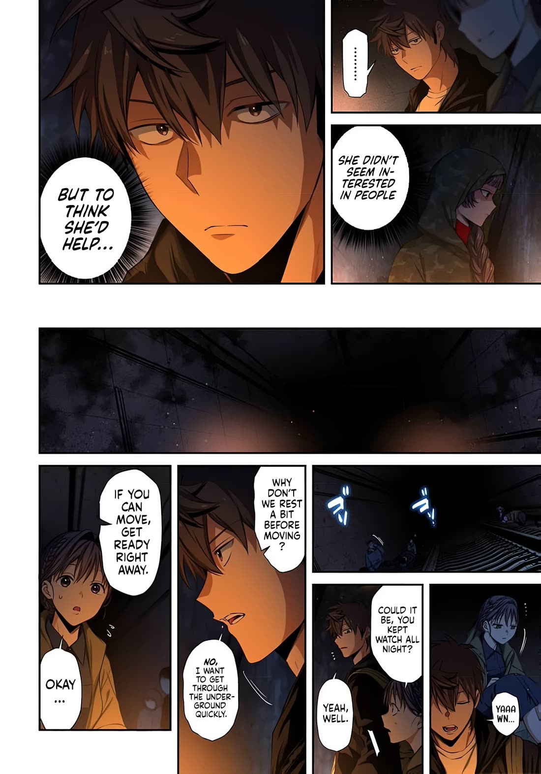 In A World Filled With Zombies, I’m The Only One They Won’t Attack Chapter 43 page 15 - Chapter 43: Underground