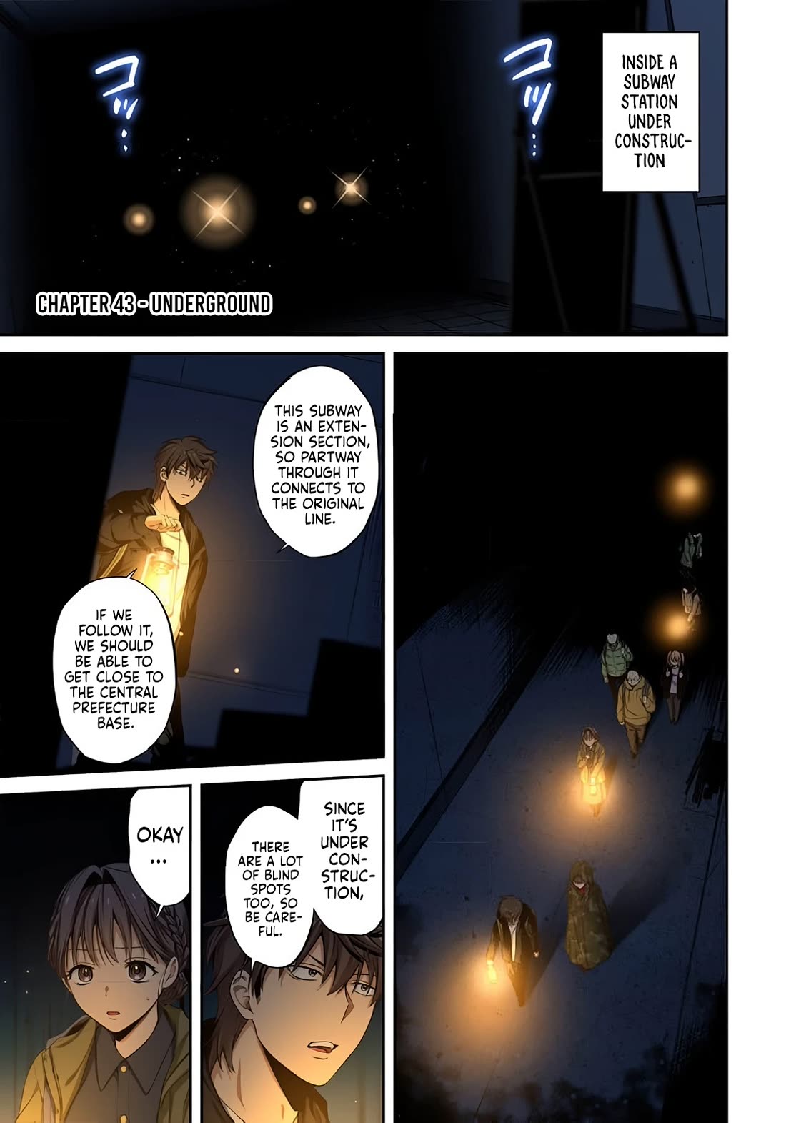 In A World Filled With Zombies, I’m The Only One They Won’t Attack Chapter 43 page 2 - Chapter 43: Underground