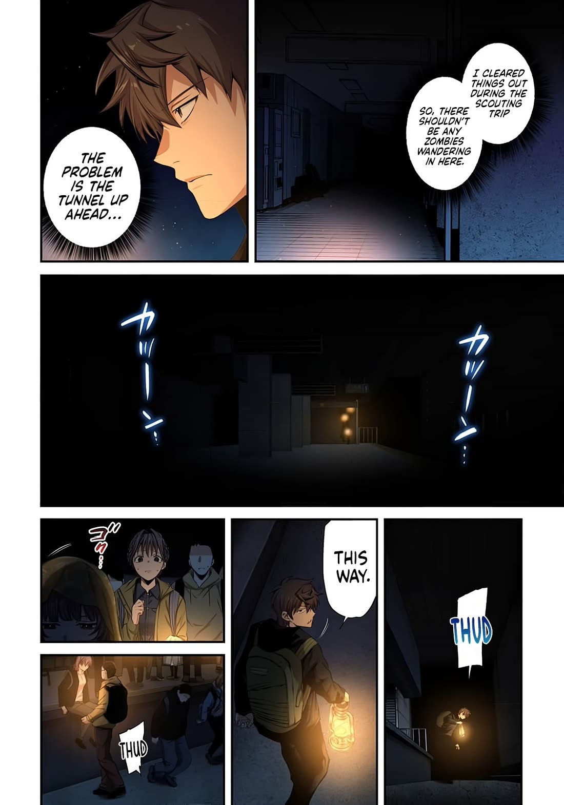 In A World Filled With Zombies, I’m The Only One They Won’t Attack Chapter 43 page 3 - Chapter 43: Underground