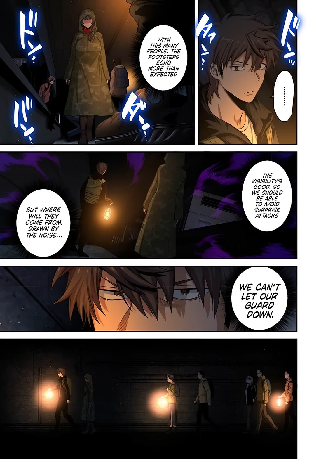 In A World Filled With Zombies, I’m The Only One They Won’t Attack Chapter 43 page 4 - Chapter 43: Underground