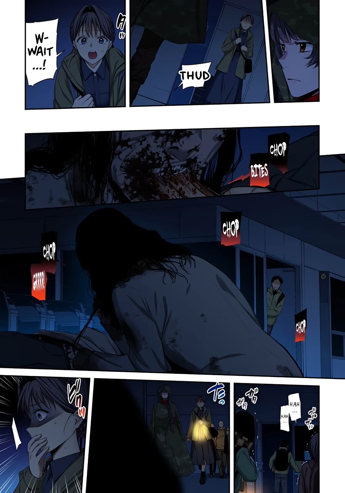 In A World Filled With Zombies, I’m The Only One They Won’t Attack Chapter 44 page 12 - Chapter 44: A Choice in The Dark