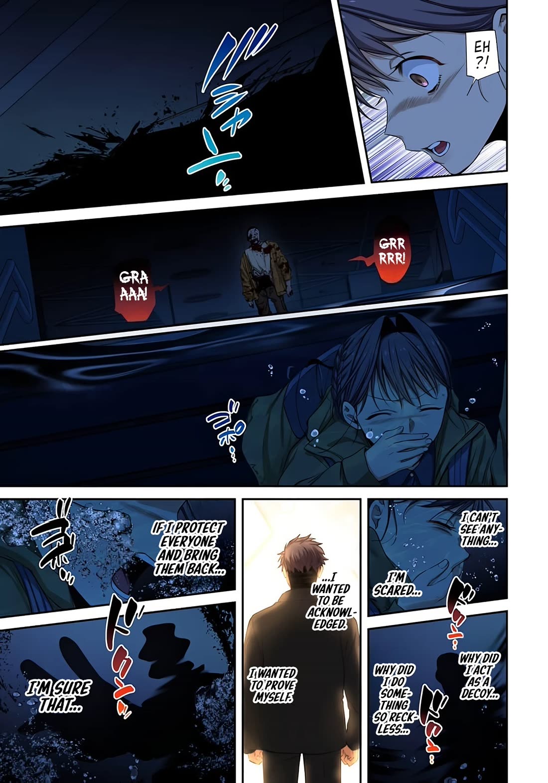 In A World Filled With Zombies, I’m The Only One They Won’t Attack Chapter 44 page 16 - Chapter 44: A Choice in The Dark