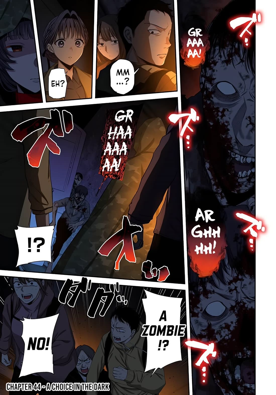 In A World Filled With Zombies, I’m The Only One They Won’t Attack Chapter 44 page 2 - Chapter 44: A Choice in The Dark