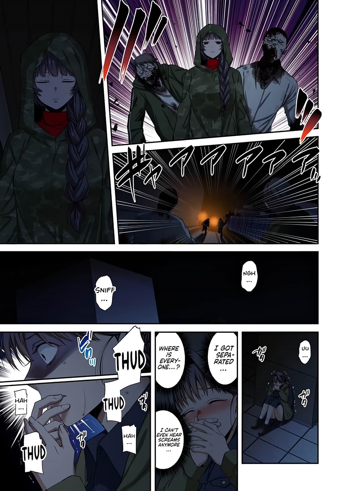 In A World Filled With Zombies, I’m The Only One They Won’t Attack Chapter 44 page 4 - Chapter 44: A Choice in The Dark
