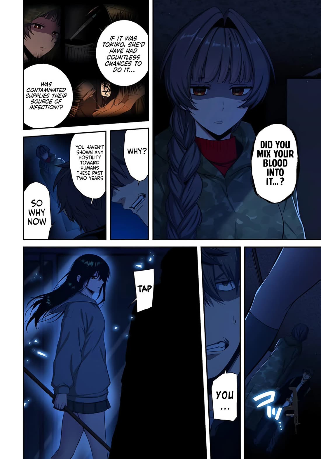 In A World Filled With Zombies, I’m The Only One They Won’t Attack Chapter 46 page 7 - Chapter 46: Crossroads