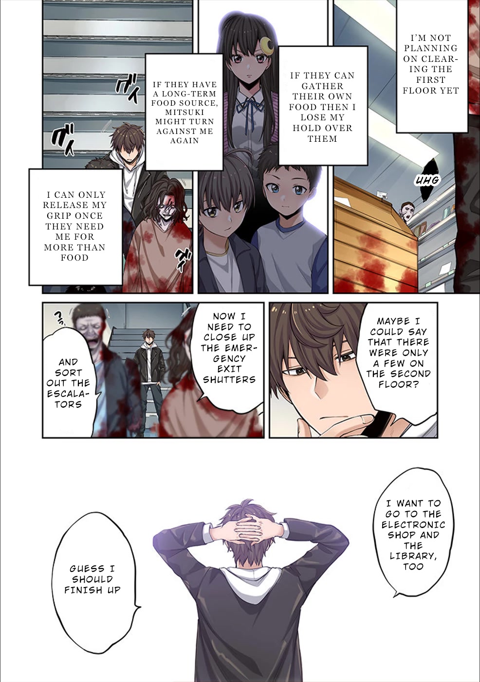 In A World Filled With Zombies, I’m The Only One They Won’t Attack Chapter 5 page 9 - Chapter 5: Deflowering in a Time of Crisis