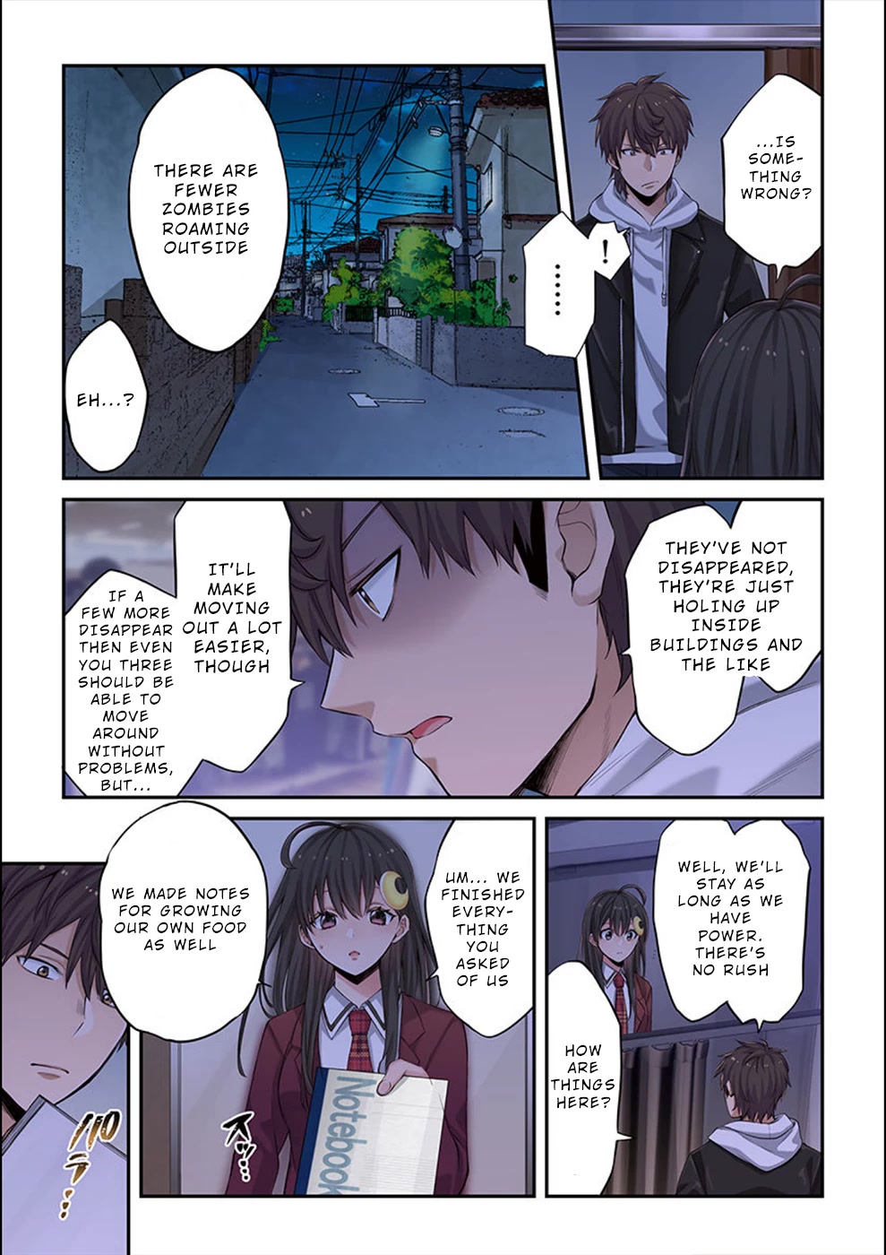 In A World Filled With Zombies, I’m The Only One They Won’t Attack Chapter 6 page 6 - Chapter 6: A Change