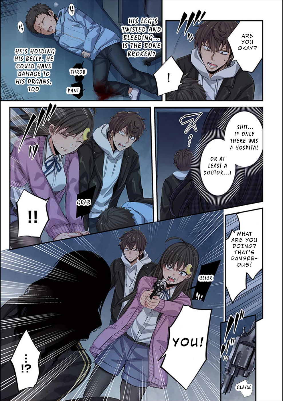 In A World Filled With Zombies, I’m The Only One They Won’t Attack Chapter 8 page 12 - Chapter 8: Departure Dissonance