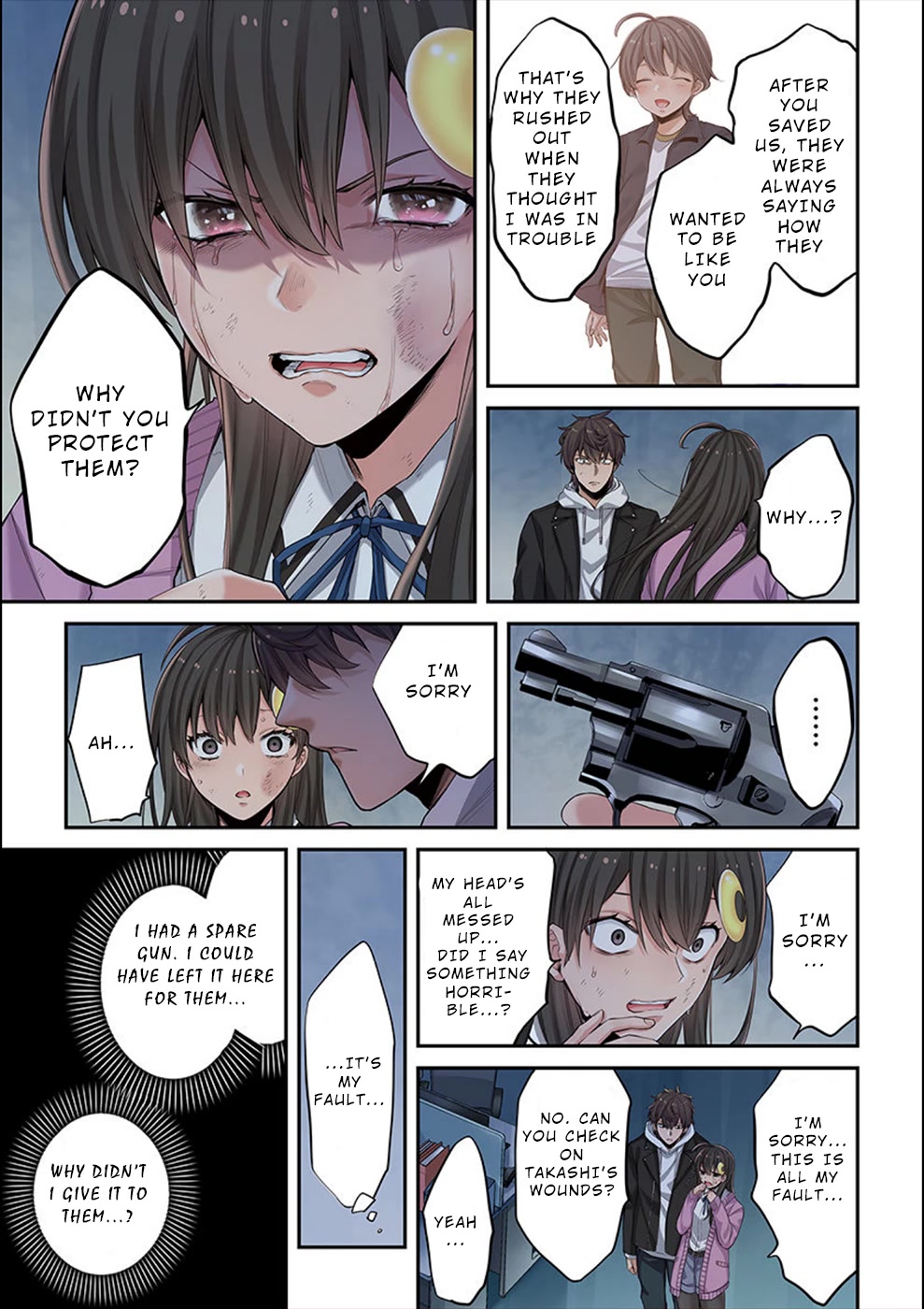 In A World Filled With Zombies, I’m The Only One They Won’t Attack Chapter 8 page 14 - Chapter 8: Departure Dissonance