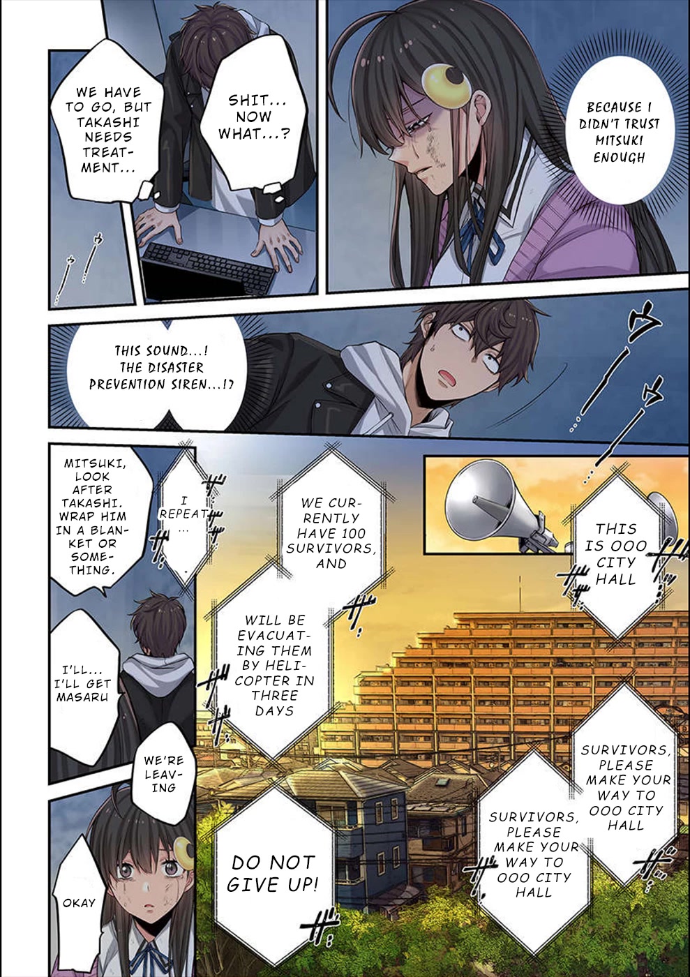 In A World Filled With Zombies, I’m The Only One They Won’t Attack Chapter 8 page 15 - Chapter 8: Departure Dissonance