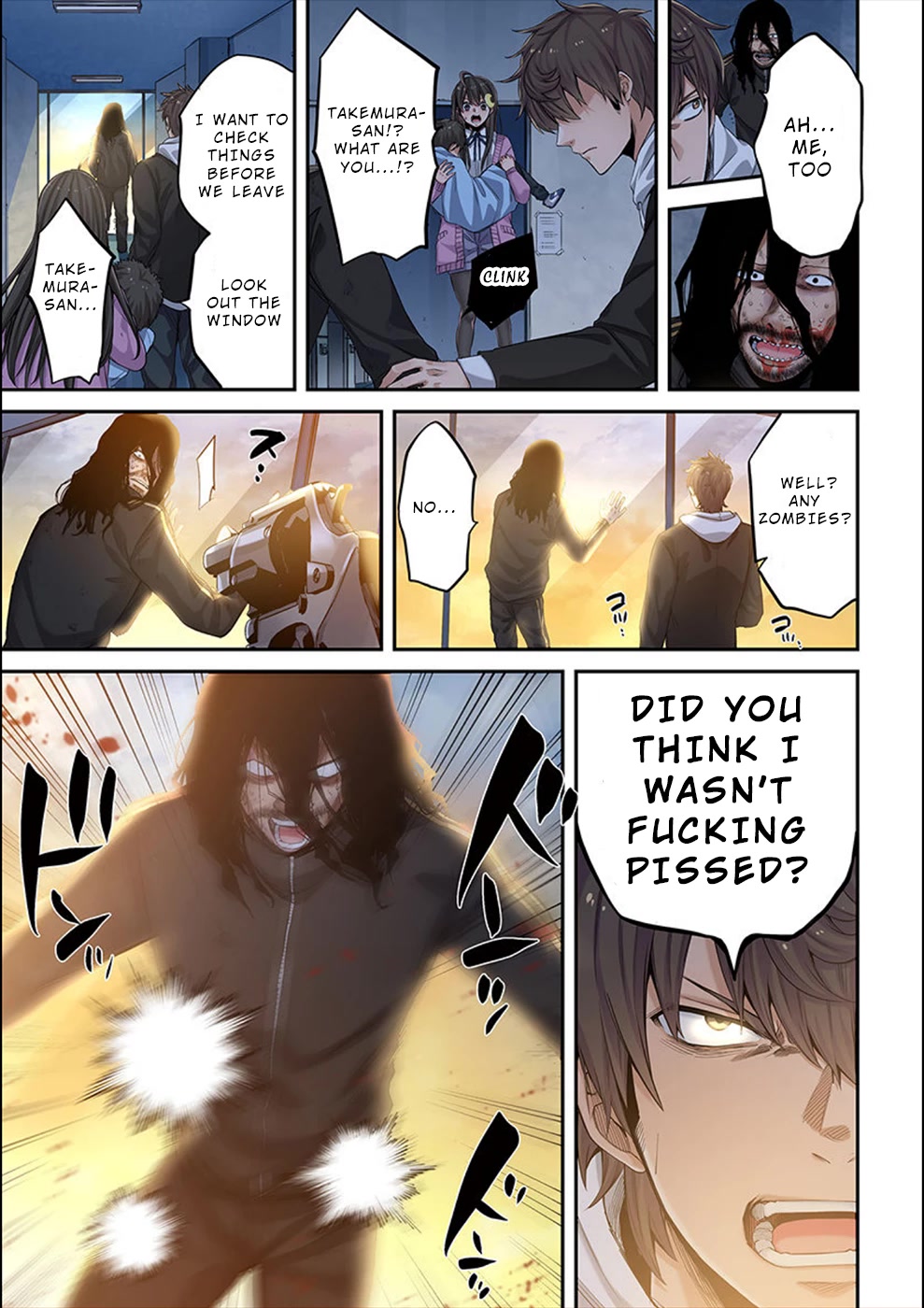 In A World Filled With Zombies, I’m The Only One They Won’t Attack Chapter 8 page 16 - Chapter 8: Departure Dissonance