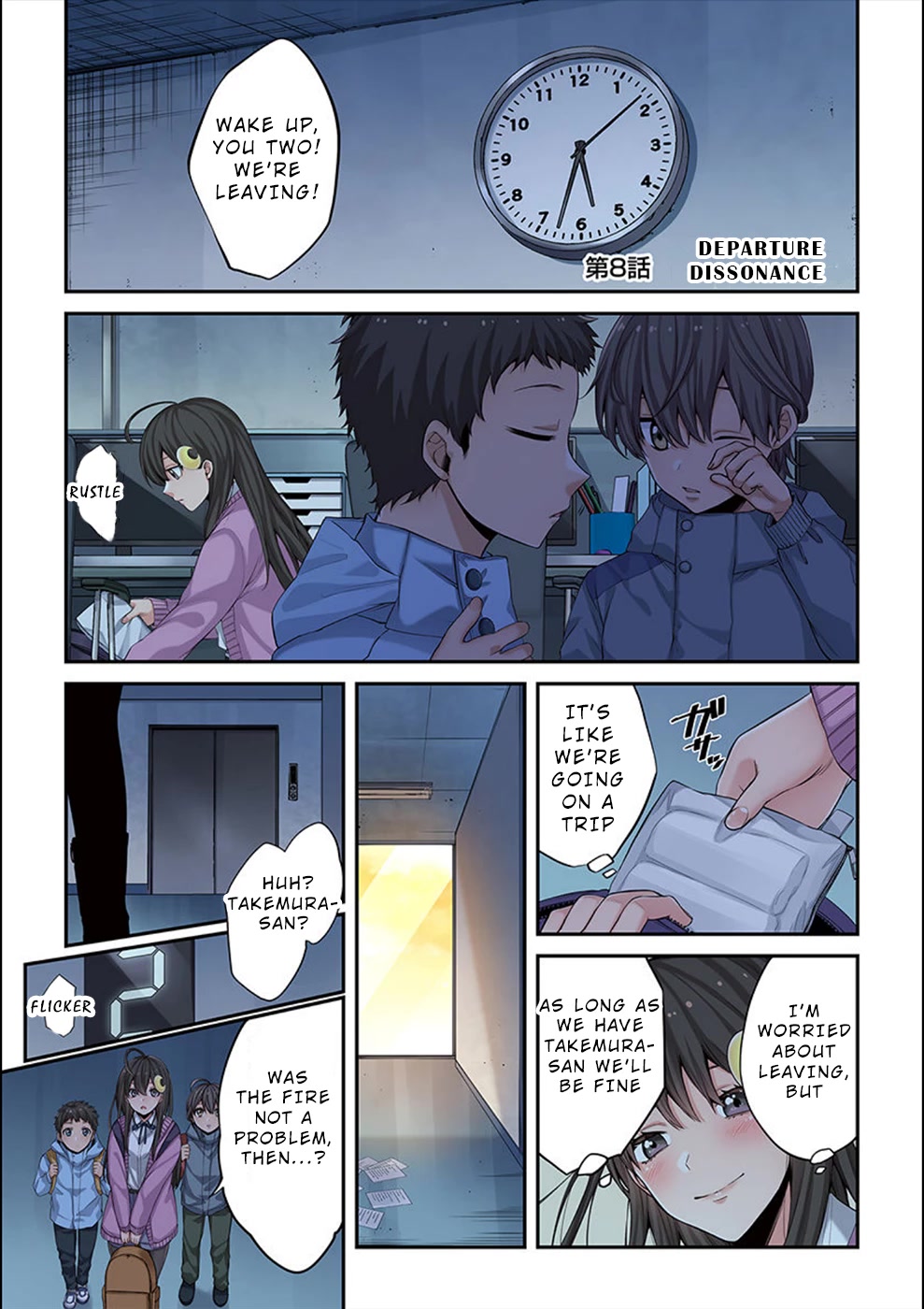 In A World Filled With Zombies, I’m The Only One They Won’t Attack Chapter 8 page 2 - Chapter 8: Departure Dissonance