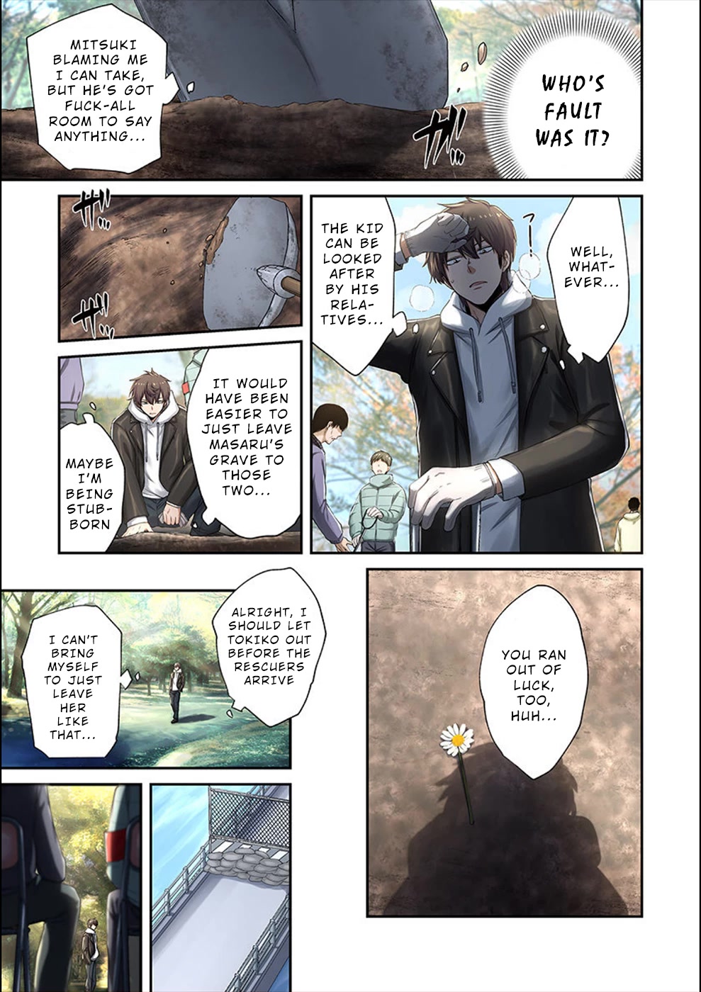 In A World Filled With Zombies, I’m The Only One They Won’t Attack Chapter 9 page 14 - Chapter 9: Parting