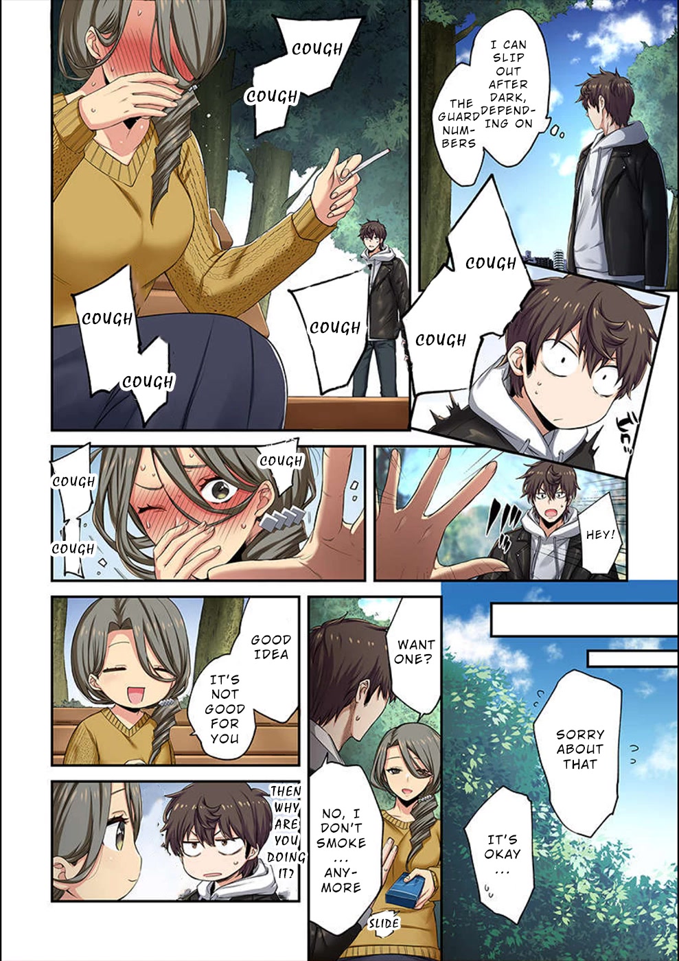 In A World Filled With Zombies, I’m The Only One They Won’t Attack Chapter 9 page 15 - Chapter 9: Parting
