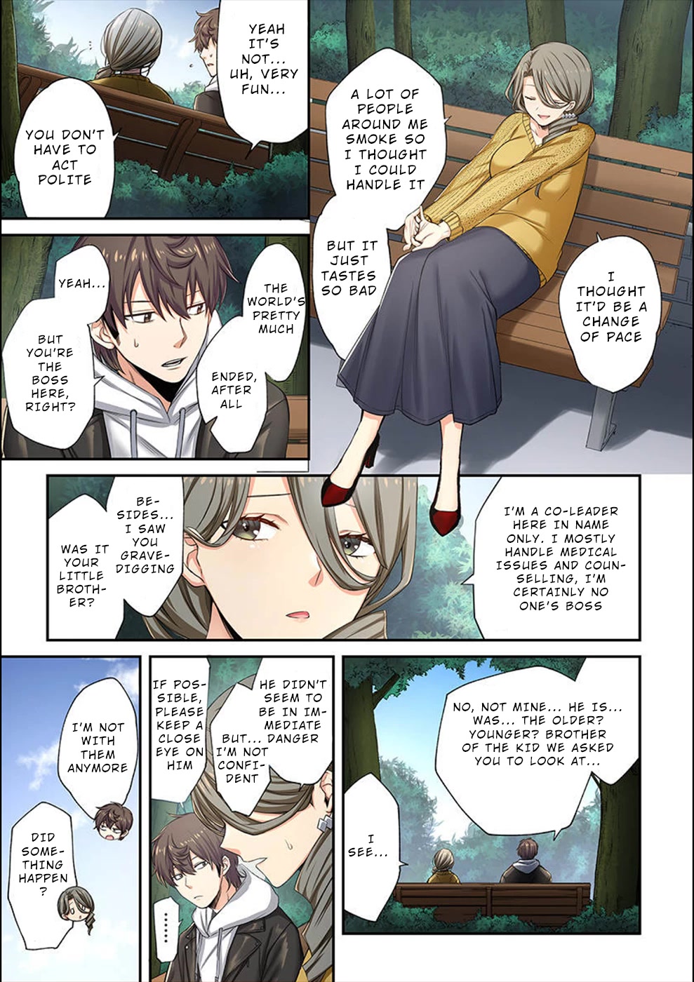 In A World Filled With Zombies, I’m The Only One They Won’t Attack Chapter 9 page 16 - Chapter 9: Parting