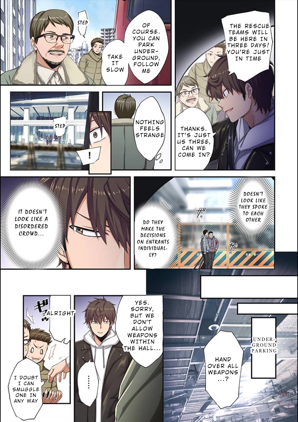 In A World Filled With Zombies, I’m The Only One They Won’t Attack Chapter 9 page 4 - Chapter 9: Parting