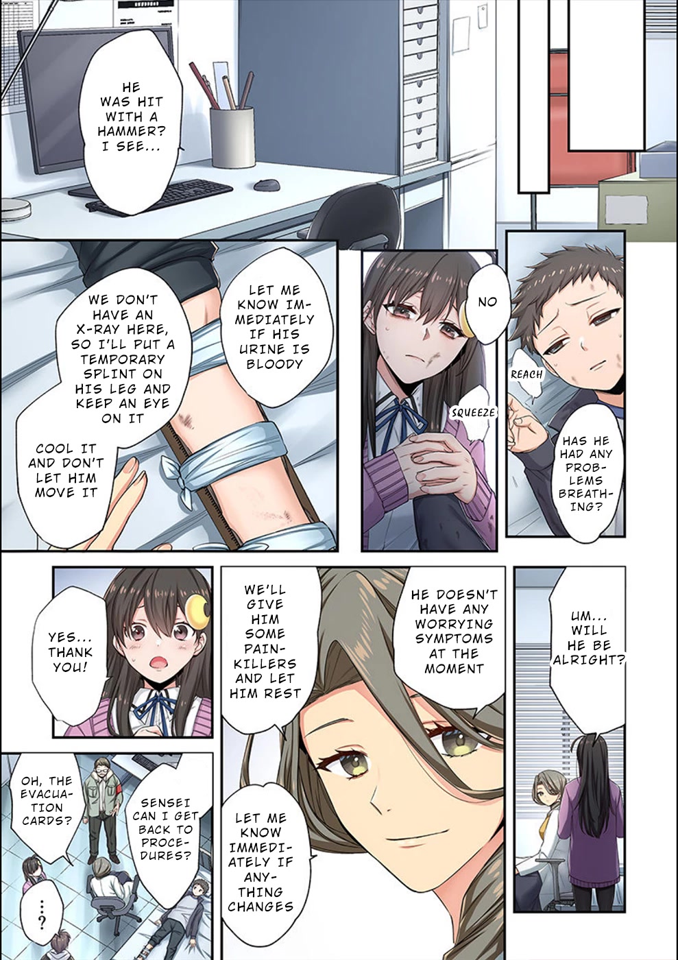 In A World Filled With Zombies, I’m The Only One They Won’t Attack Chapter 9 page 6 - Chapter 9: Parting