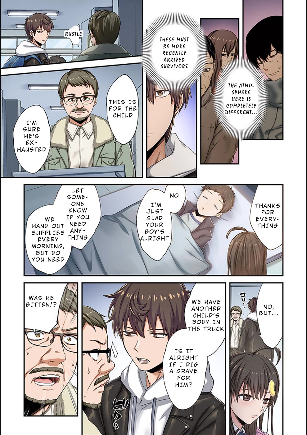 In A World Filled With Zombies, I’m The Only One They Won’t Attack Chapter 9 page 8 - Chapter 9: Parting