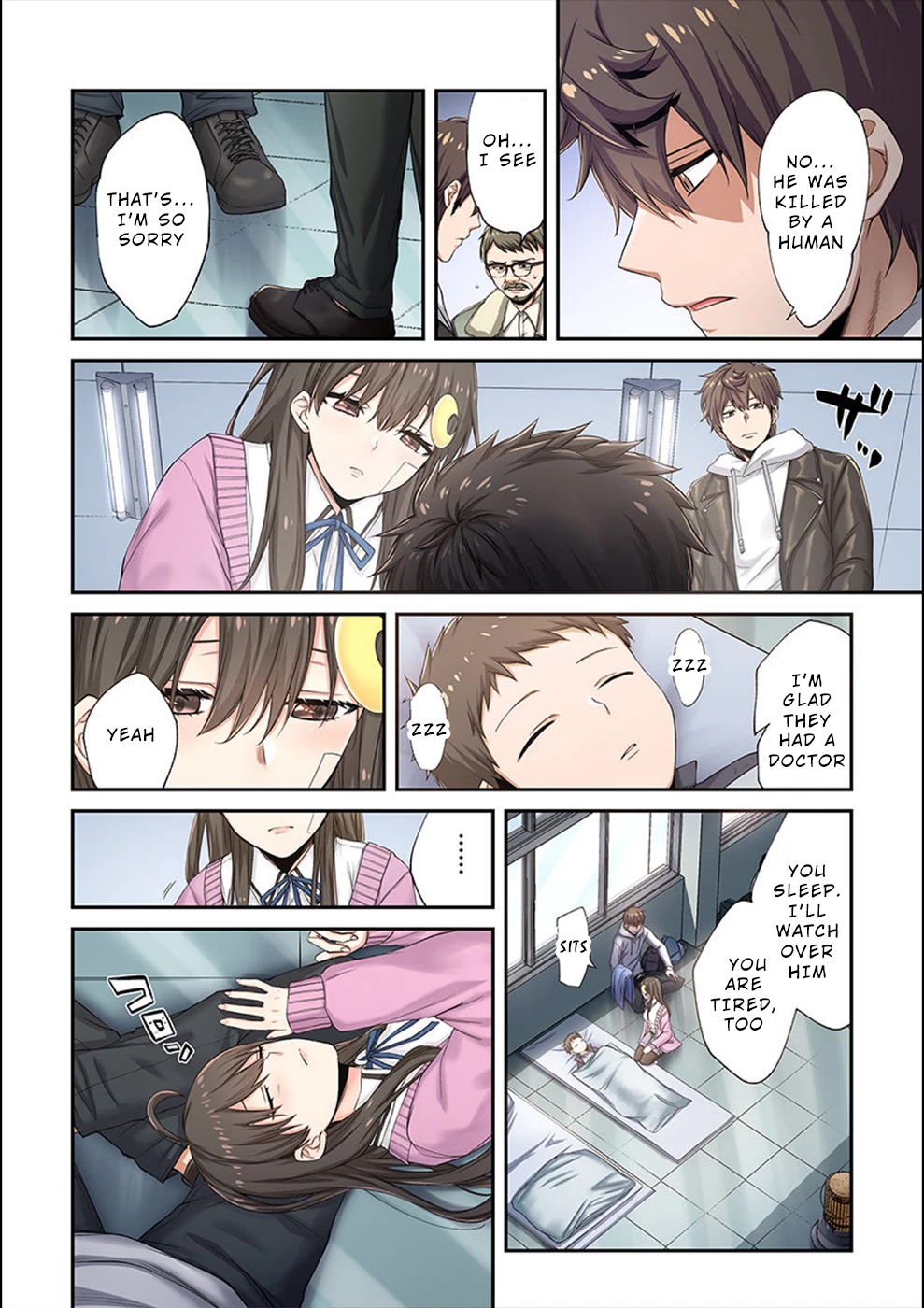 In A World Filled With Zombies, I’m The Only One They Won’t Attack Chapter 9 page 9 - Chapter 9: Parting