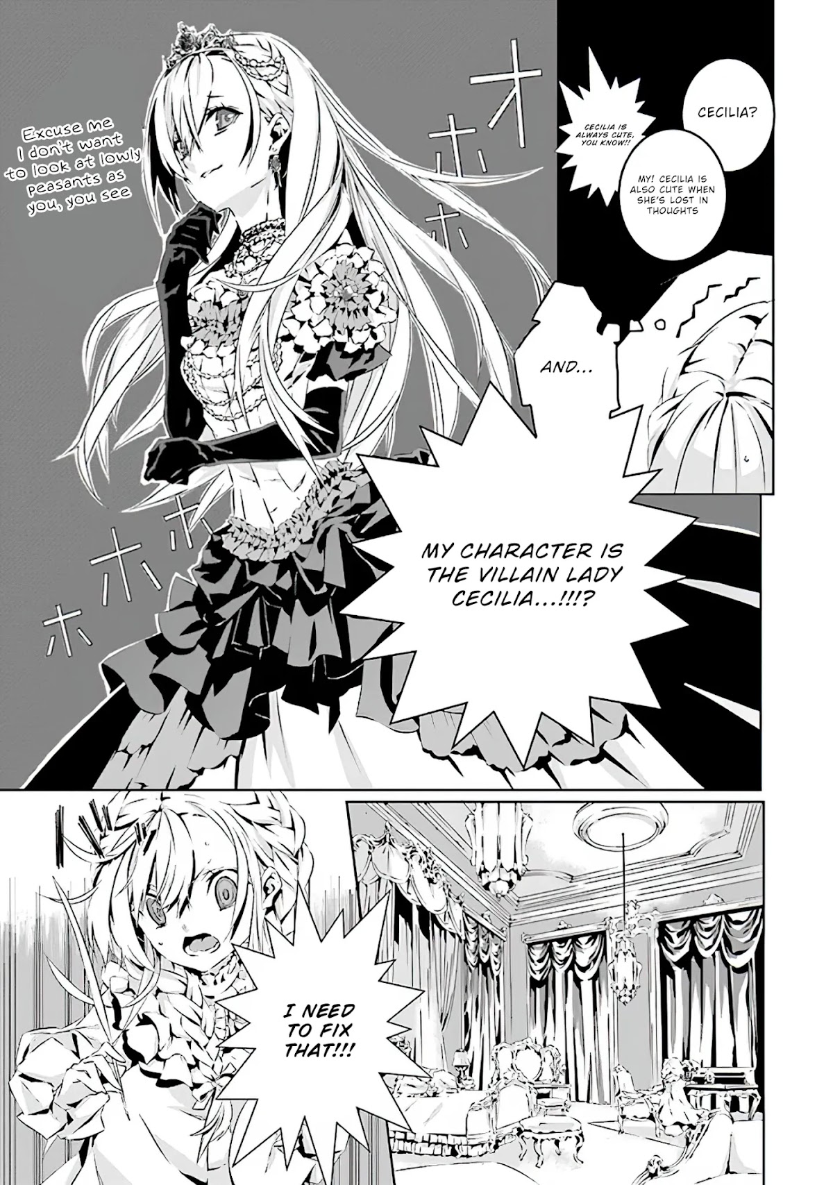 In an Otome Game World, I’m a Villain?! I Can’t Accept This! Chapter 1.1 page 11 - Chapter 1.1: The Begininning After The End (1)