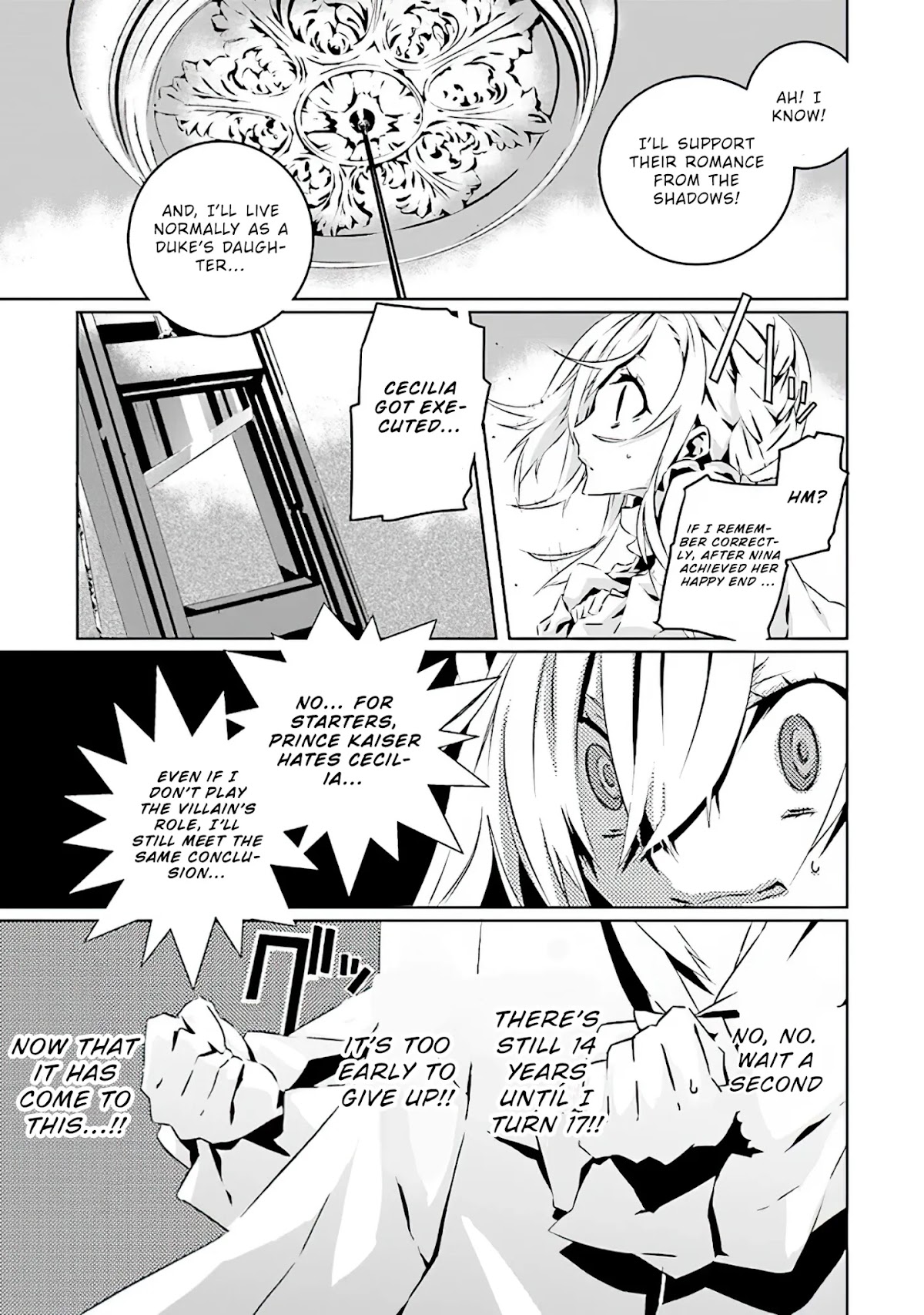 In an Otome Game World, I’m a Villain?! I Can’t Accept This! Chapter 1.1 page 13 - Chapter 1.1: The Begininning After The End (1)