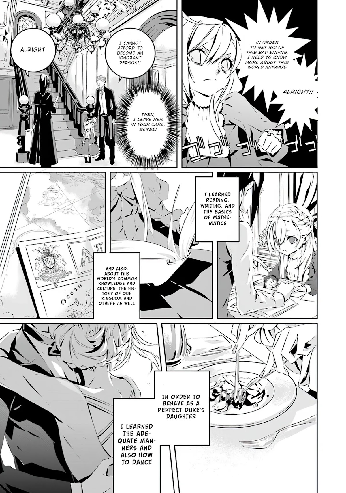In an Otome Game World, I’m a Villain?! I Can’t Accept This! Chapter 1.1 page 15 - Chapter 1.1: The Begininning After The End (1)