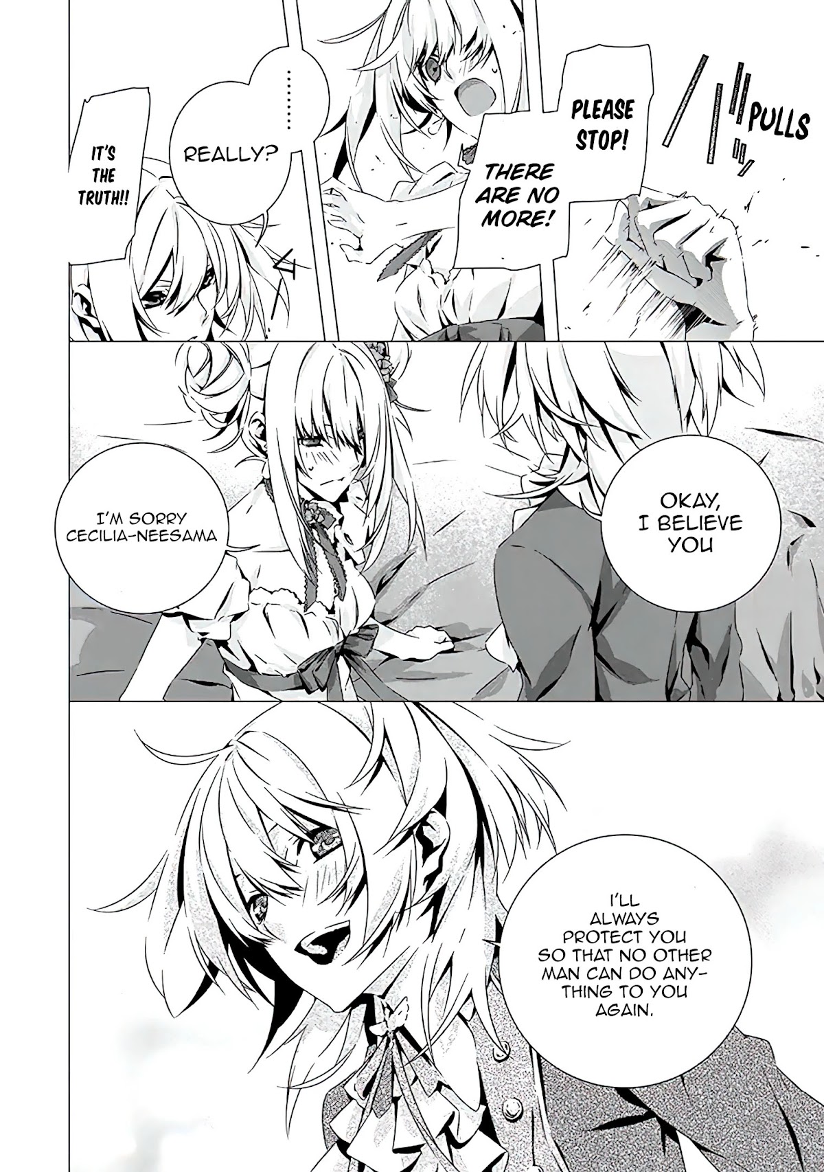 In an Otome Game World, I’m a Villain?! I Can’t Accept This! Chapter 10 page 15 - Chapter 10: Do you want to continue the game?