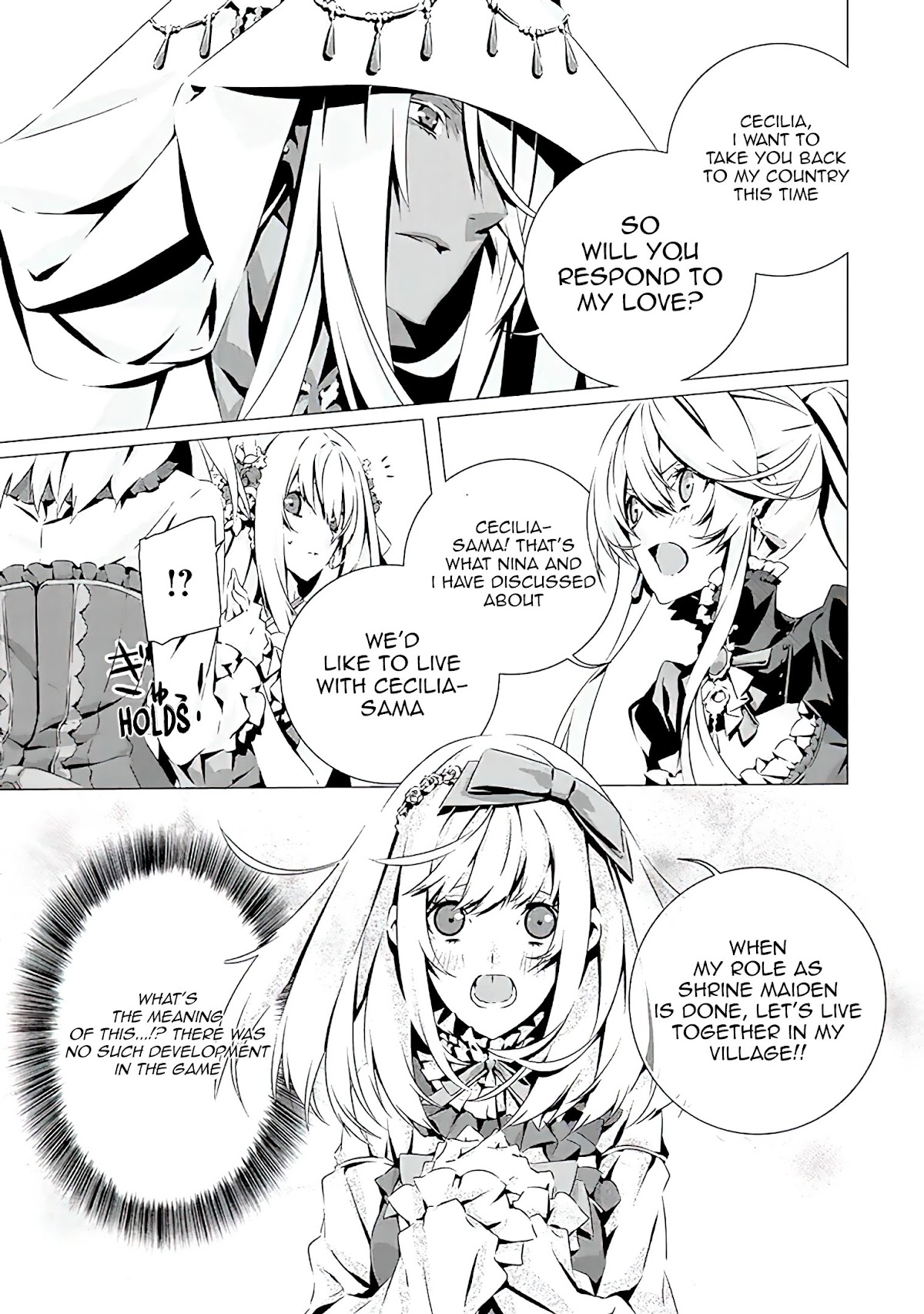 In an Otome Game World, I’m a Villain?! I Can’t Accept This! Chapter 10 page 30 - Chapter 10: Do you want to continue the game?