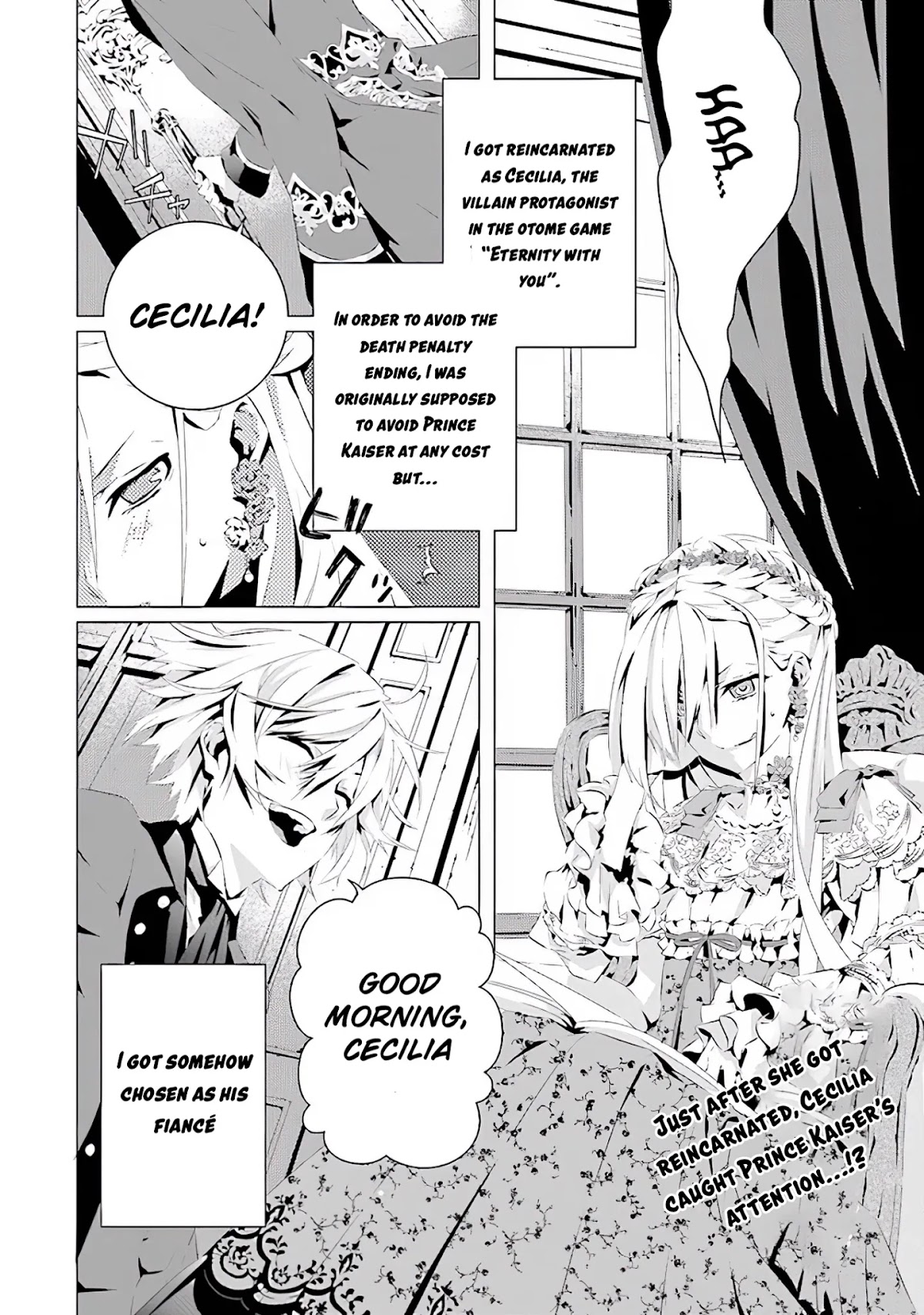 In an Otome Game World, I’m a Villain?! I Can’t Accept This! Chapter 2 page 3 - Chapter 2: Ghislan Risent
