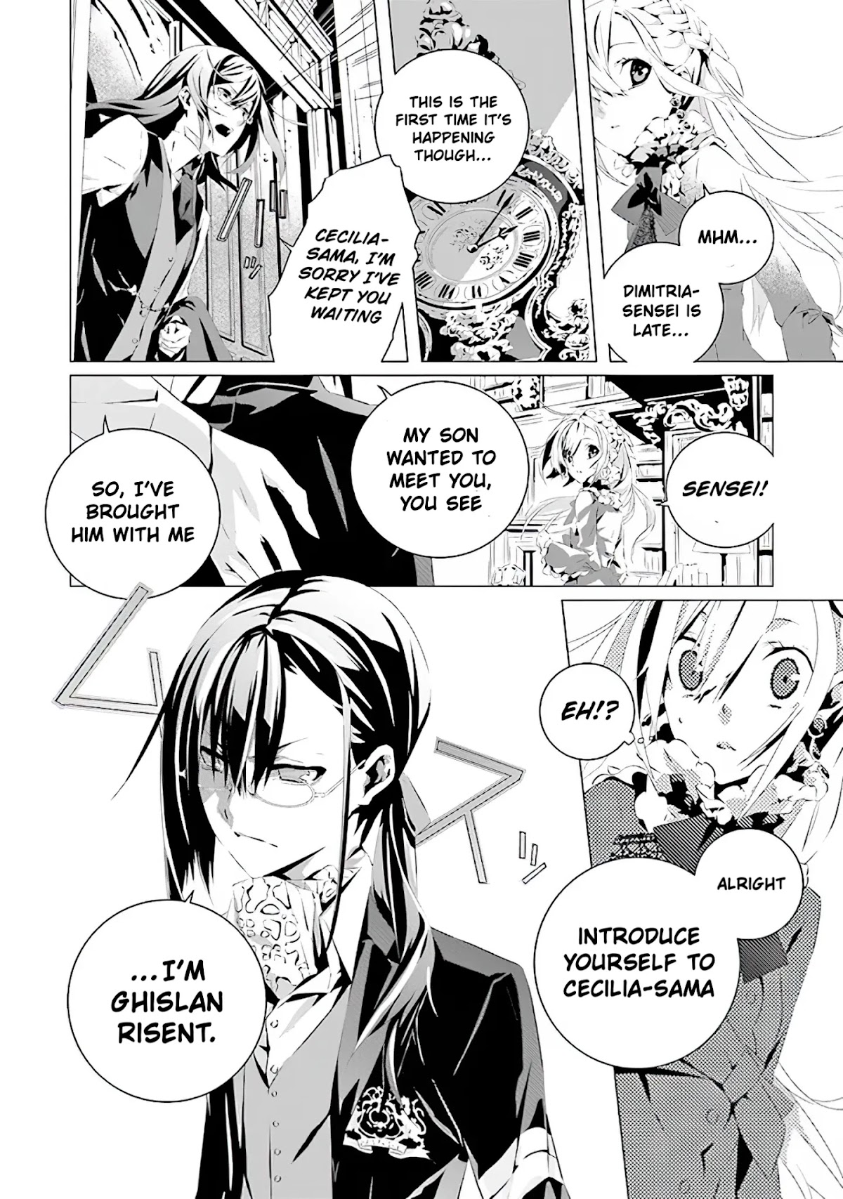 In an Otome Game World, I’m a Villain?! I Can’t Accept This! Chapter 2 page 7 - Chapter 2: Ghislan Risent