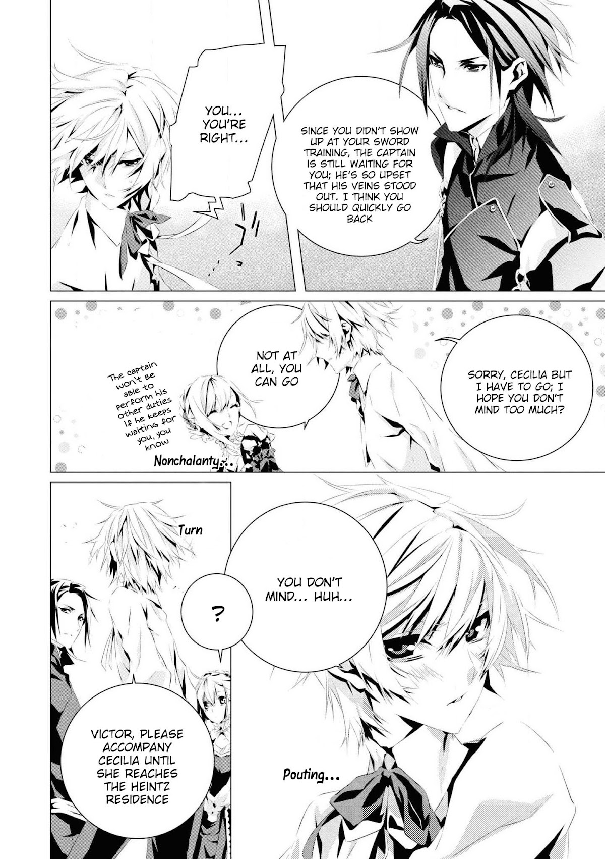 In an Otome Game World, I’m a Villain?! I Can’t Accept This! Chapter 3 page 7 - Chapter 3: Victor Feldra