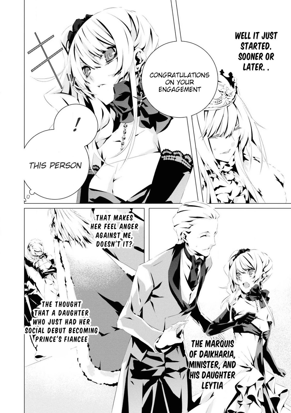 In an Otome Game World, I’m a Villain?! I Can’t Accept This! Chapter 4 page 11 - Chapter 4: Engagement Ceremony