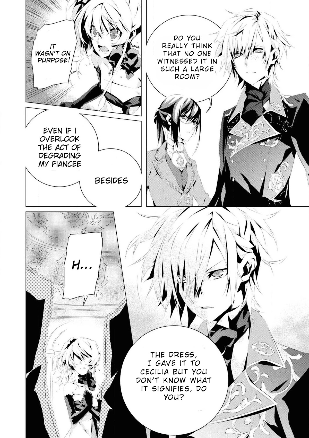 In an Otome Game World, I’m a Villain?! I Can’t Accept This! Chapter 4 page 23 - Chapter 4: Engagement Ceremony