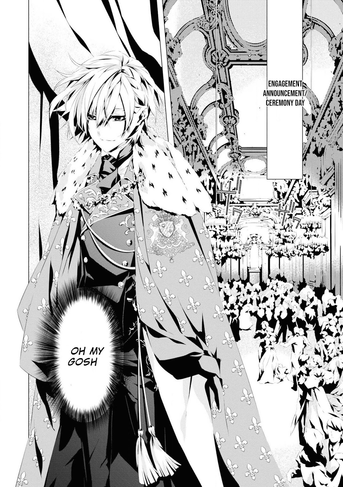 In an Otome Game World, I’m a Villain?! I Can’t Accept This! Chapter 4 page 3 - Chapter 4: Engagement Ceremony
