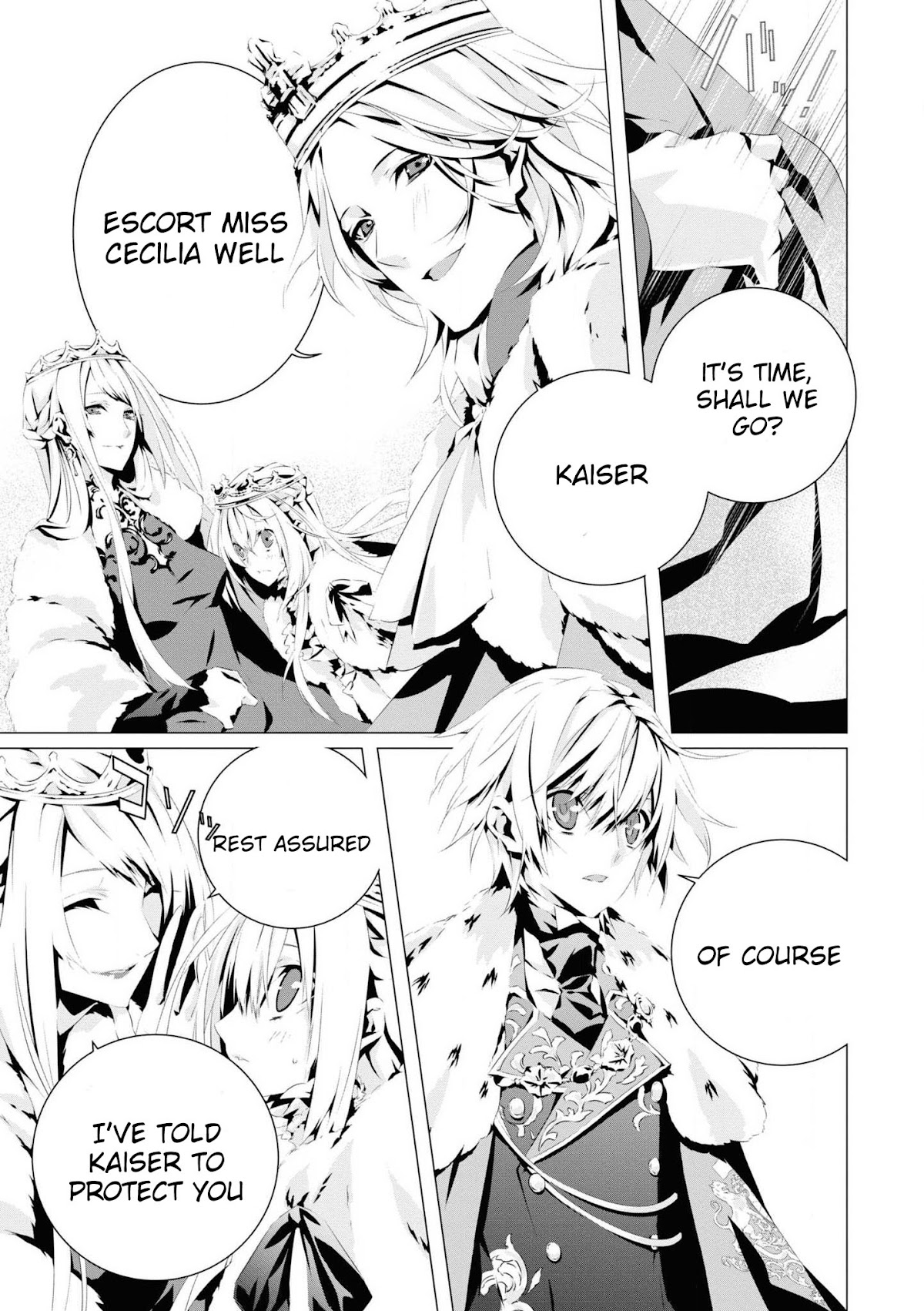 In an Otome Game World, I’m a Villain?! I Can’t Accept This! Chapter 4 page 6 - Chapter 4: Engagement Ceremony