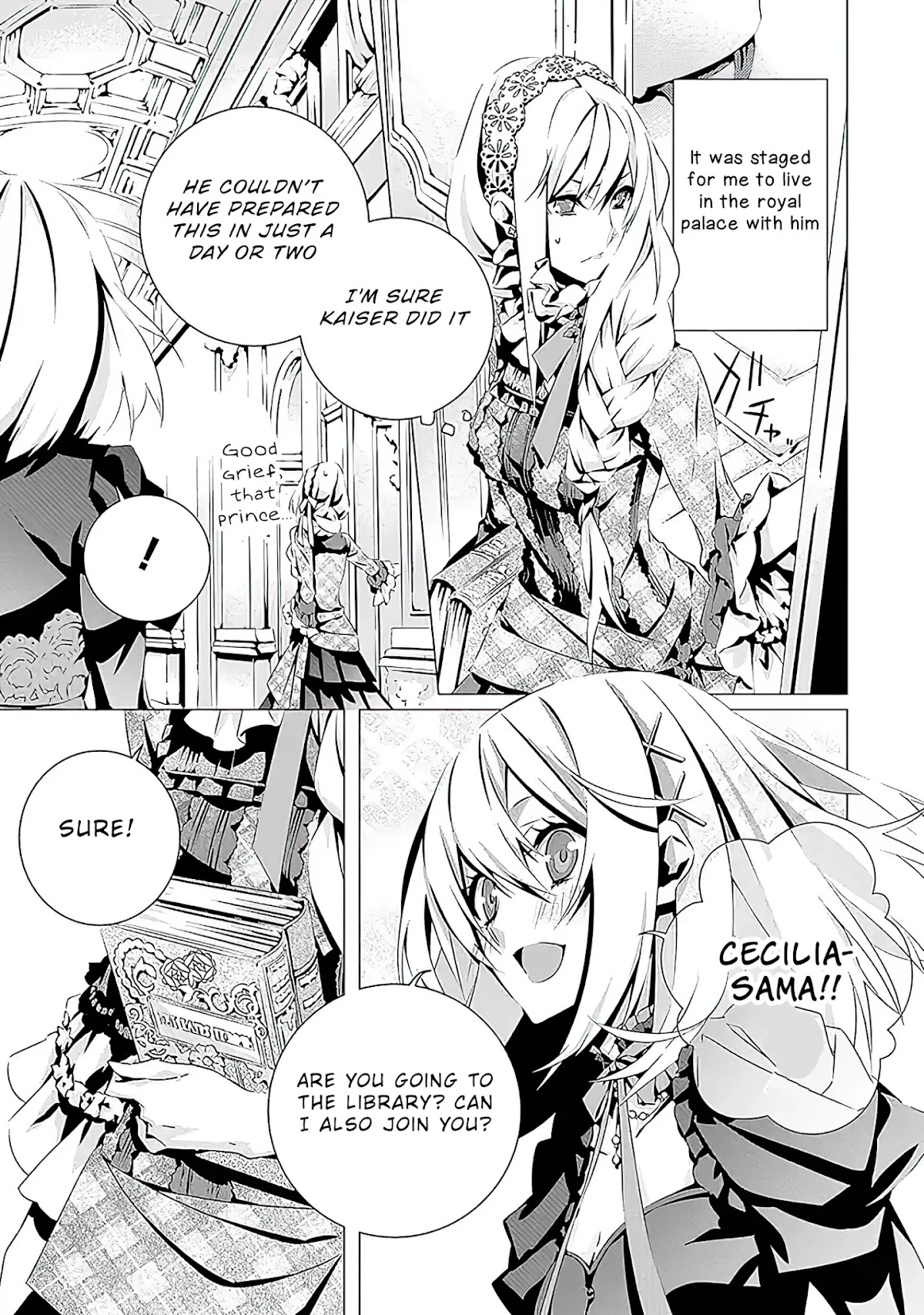 In an Otome Game World, I’m a Villain?! I Can’t Accept This! Chapter 6 page 13 - Chapter 6: The Real Heroine Appears