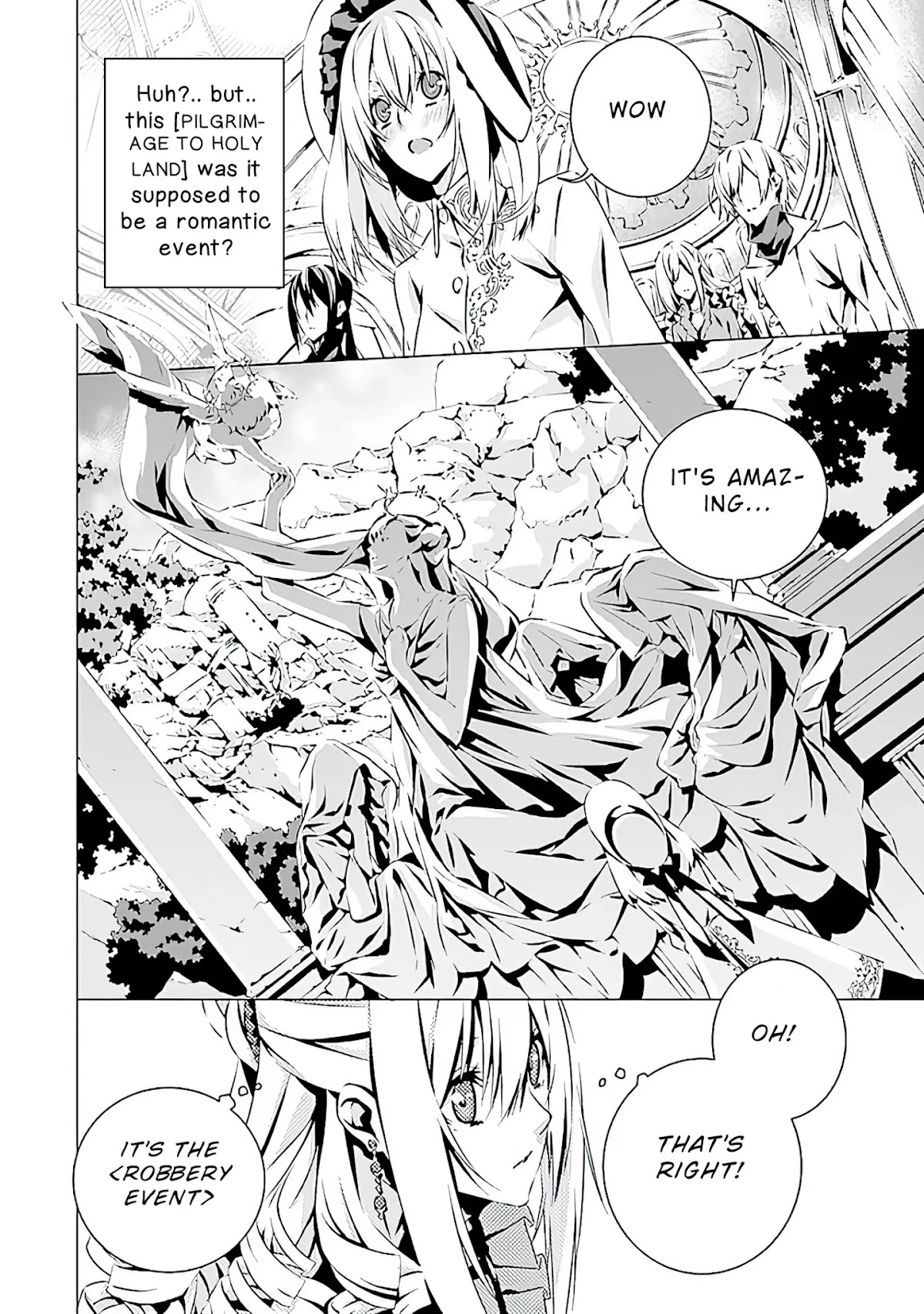 In an Otome Game World, I’m a Villain?! I Can’t Accept This! Chapter 7 page 18 - Chapter 7: Pilgrimage to the Holy Land