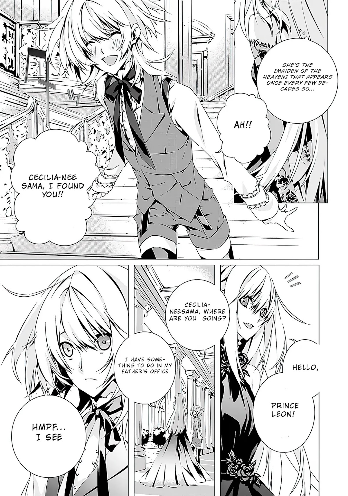 In an Otome Game World, I’m a Villain?! I Can’t Accept This! Chapter 7 page 4 - Chapter 7: Pilgrimage to the Holy Land
