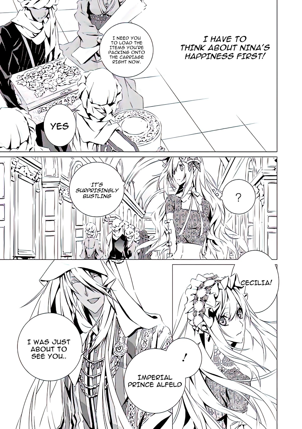 In an Otome Game World, I’m a Villain?! I Can’t Accept This! Chapter 9 page 4 - Chapter 9: The men are starting to make their moves