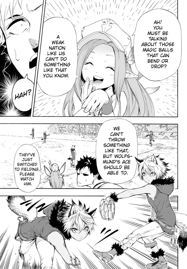 In Another World where Baseball is War, a High School Ace Player will Save a Weak Nation Chapter 1 page 26 - Chapter 1