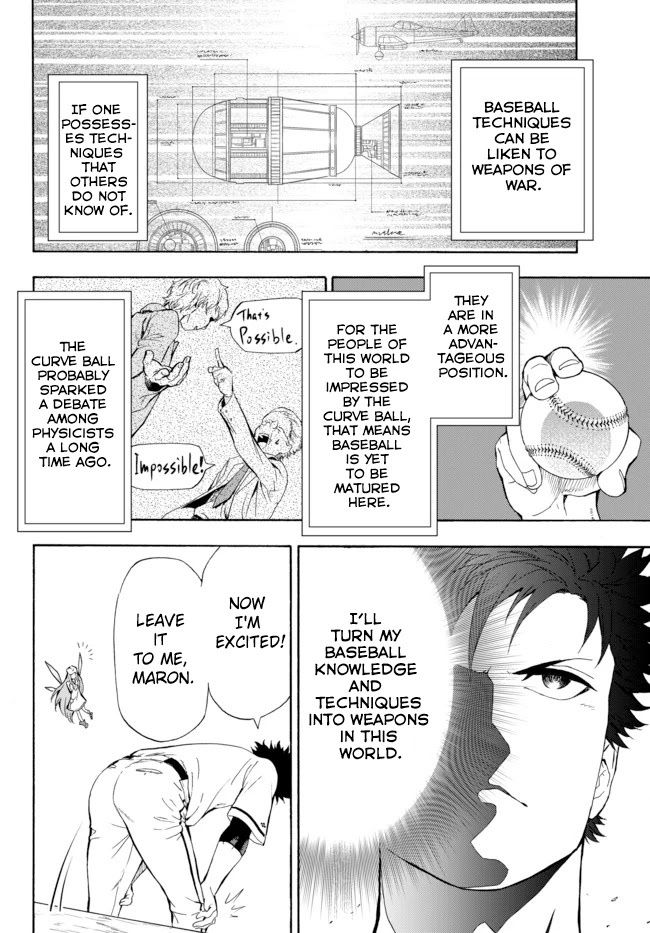 In Another World where Baseball is War, a High School Ace Player will Save a Weak Nation Chapter 1 page 37 - Chapter 1