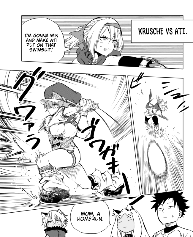 In Another World where Baseball is War, a High School Ace Player will Save a Weak Nation Chapter 10.3 page 2 - Chapter 10.3: Fanservice