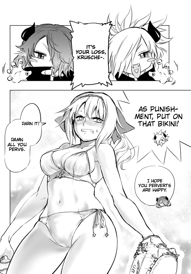 In Another World where Baseball is War, a High School Ace Player will Save a Weak Nation Chapter 10.3 page 3 - Chapter 10.3: Fanservice