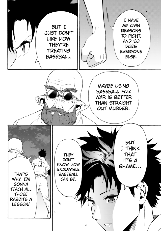 In Another World where Baseball is War, a High School Ace Player will Save a Weak Nation Chapter 13.2 page 21 - Chapter 13.2