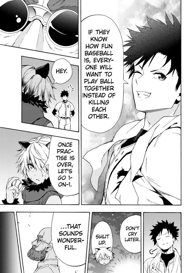 In Another World where Baseball is War, a High School Ace Player will Save a Weak Nation Chapter 13.2 page 22 - Chapter 13.2
