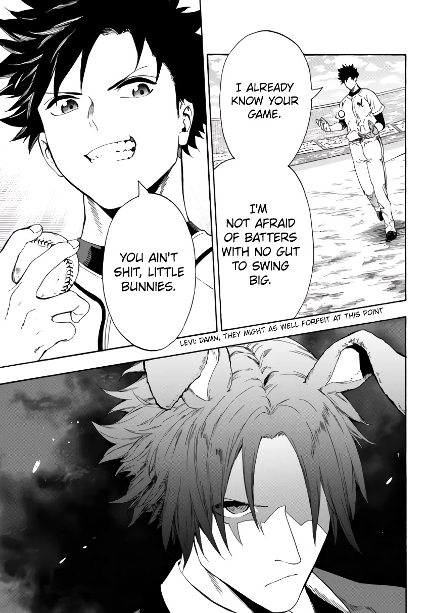 In Another World where Baseball is War, a High School Ace Player will Save a Weak Nation Chapter 14.1 page 18 - Chapter 14.1
