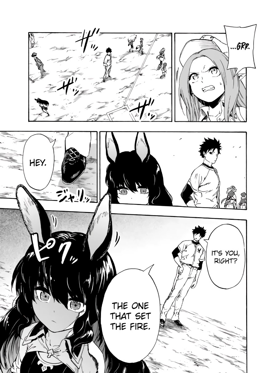 In Another World where Baseball is War, a High School Ace Player will Save a Weak Nation Chapter 14.1 page 6 - Chapter 14.1
